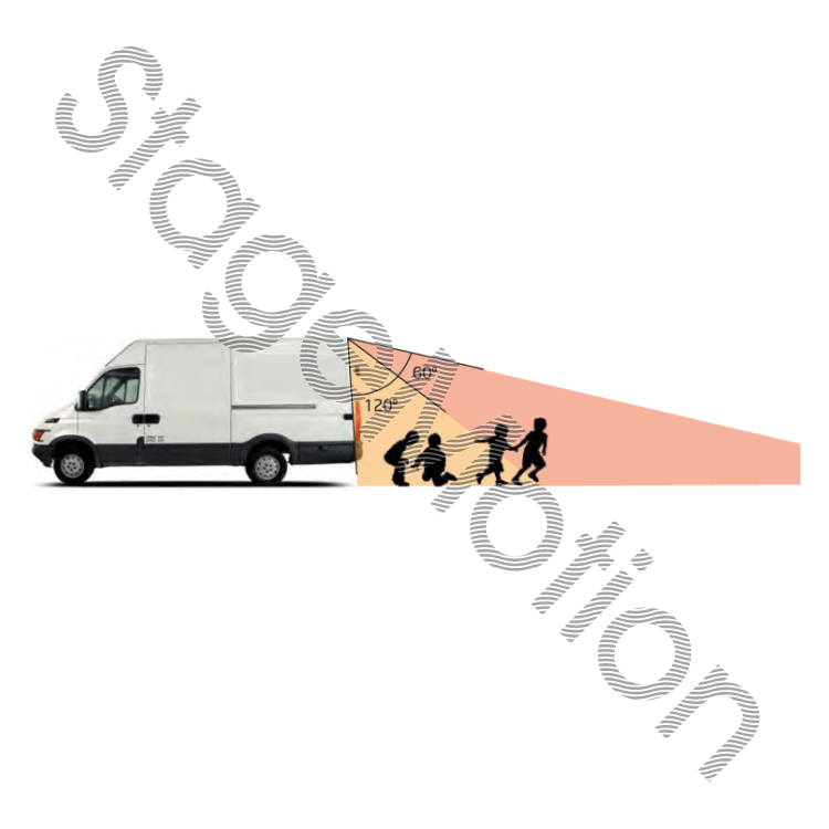Kit Visión Trasera para Vehículos Industriales (tipo trailer) para transporte de mercancías