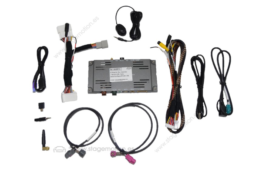 Kit RVC Integrado + Wireless Car-Play + Android Auto + Reproductor USB Maserati 2014>>